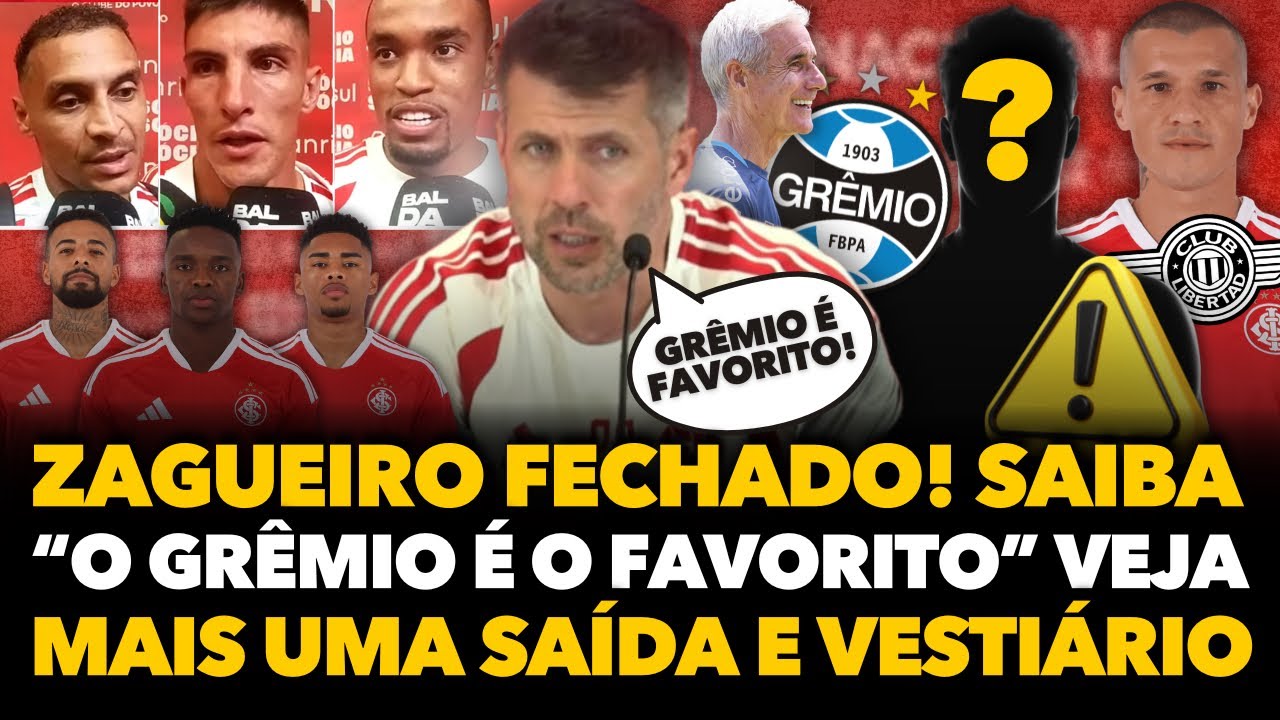🚨💣🔥 PEZZOLANO CHOCA TODOS E DIZ QUE GRÊMIO É FAVORITO, NOVA CONTRATAÇÃO, SAÍDA, VESTIÁRIO FOI QUENTE