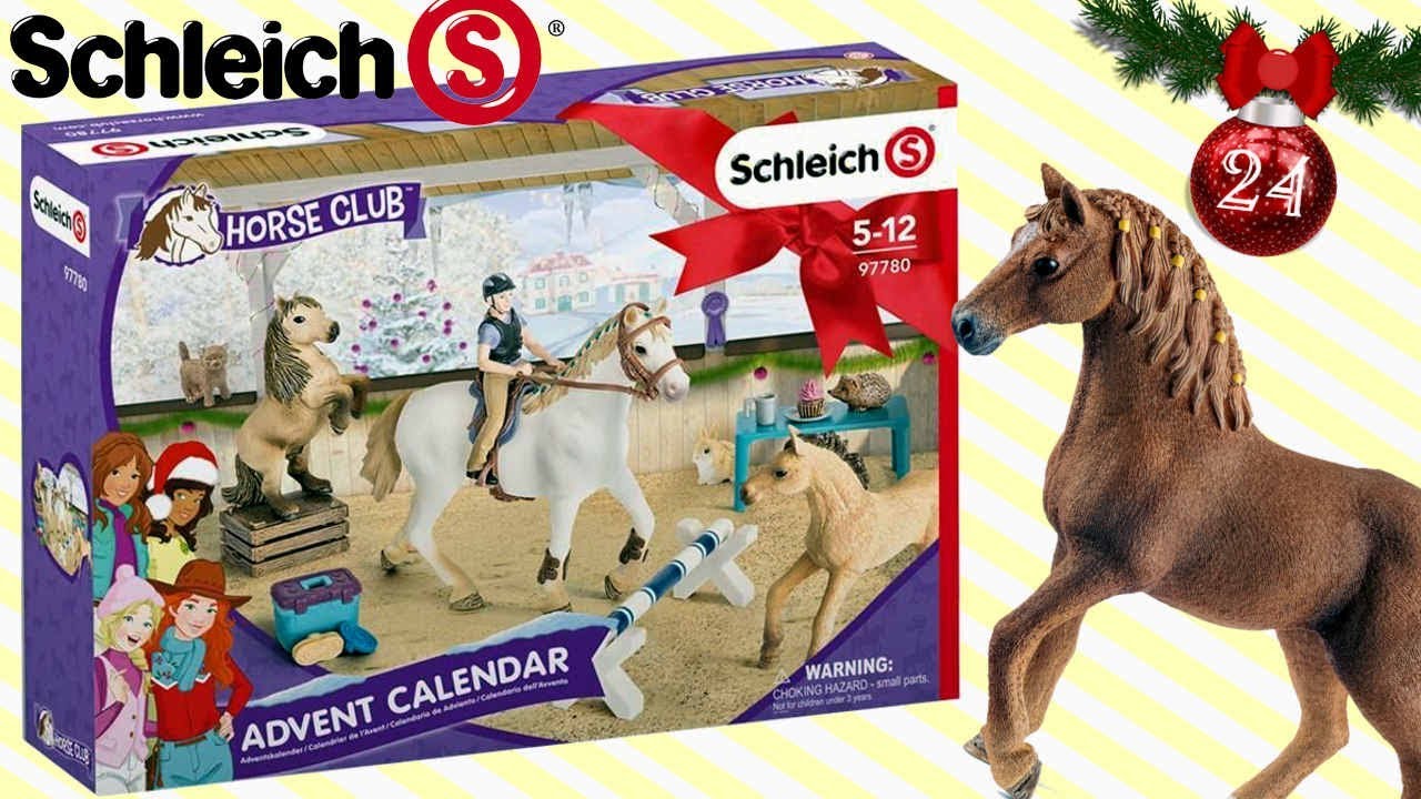 Kalendarz adwentowy 🎄🏇 Schleich • Stadnina koni 🎄🐴 2018