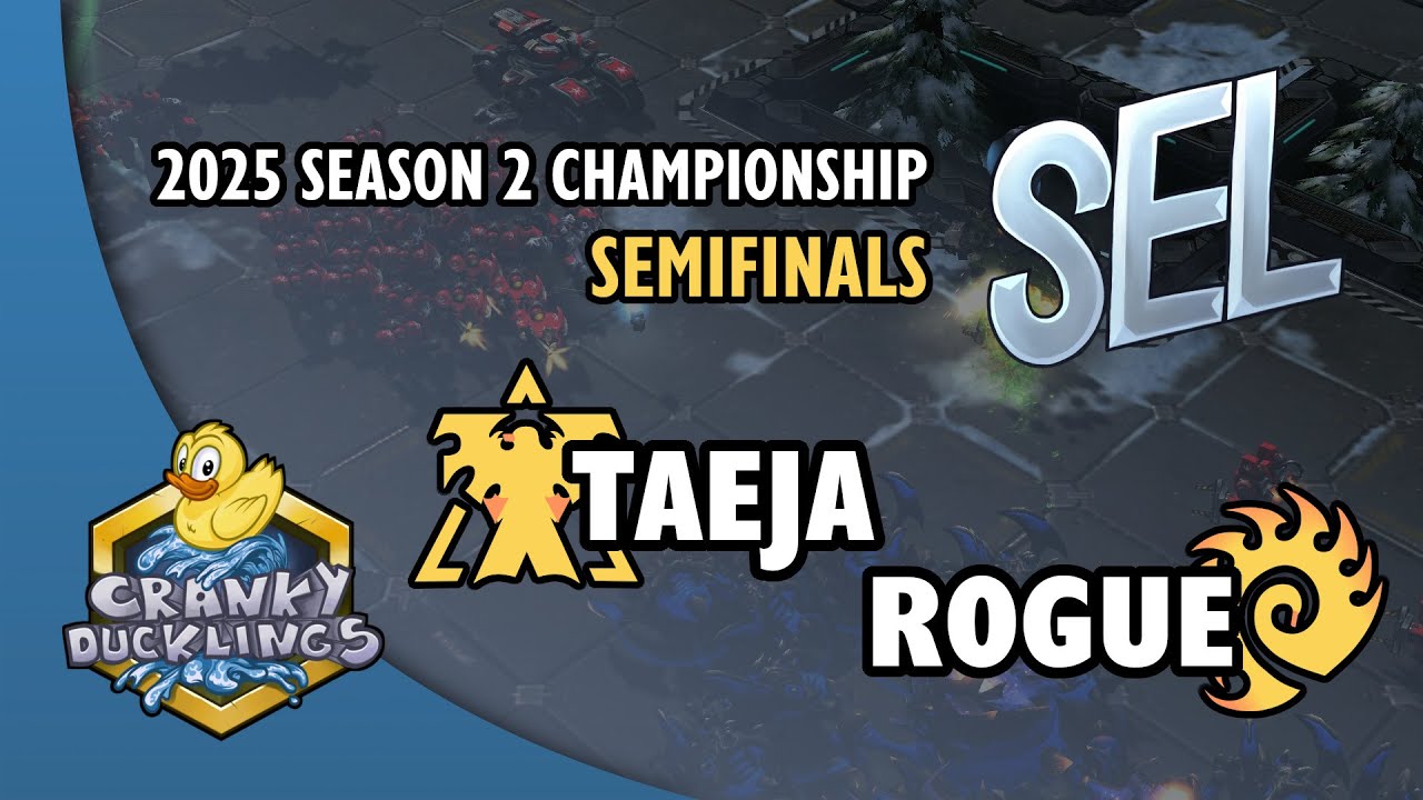 TaeJa vs Rogue - TvZ | SEL Season 2 Championship 2025 - Semifinals | SC:Evo Mod Tournament