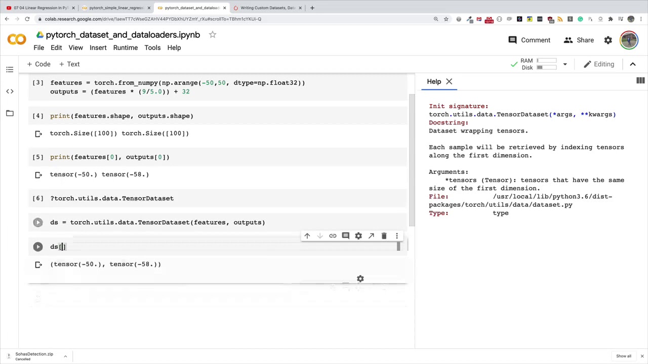 07 07 PyTorch Datasets And DataLoaders