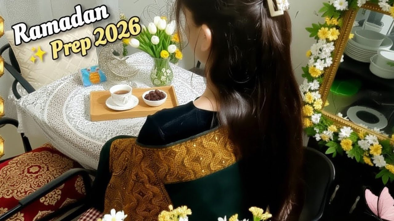 Ramadan prep 2026 🌙 my day to night Ramadan prep routine vlog 🌸