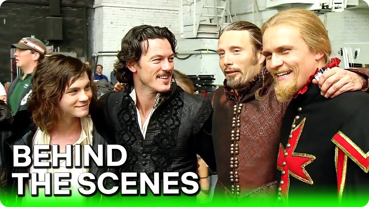 THE THREE MUSKETEERS (2011) Behind-the-Scenes (B-roll 1) | Luke Evans, Mads Mikkelsen