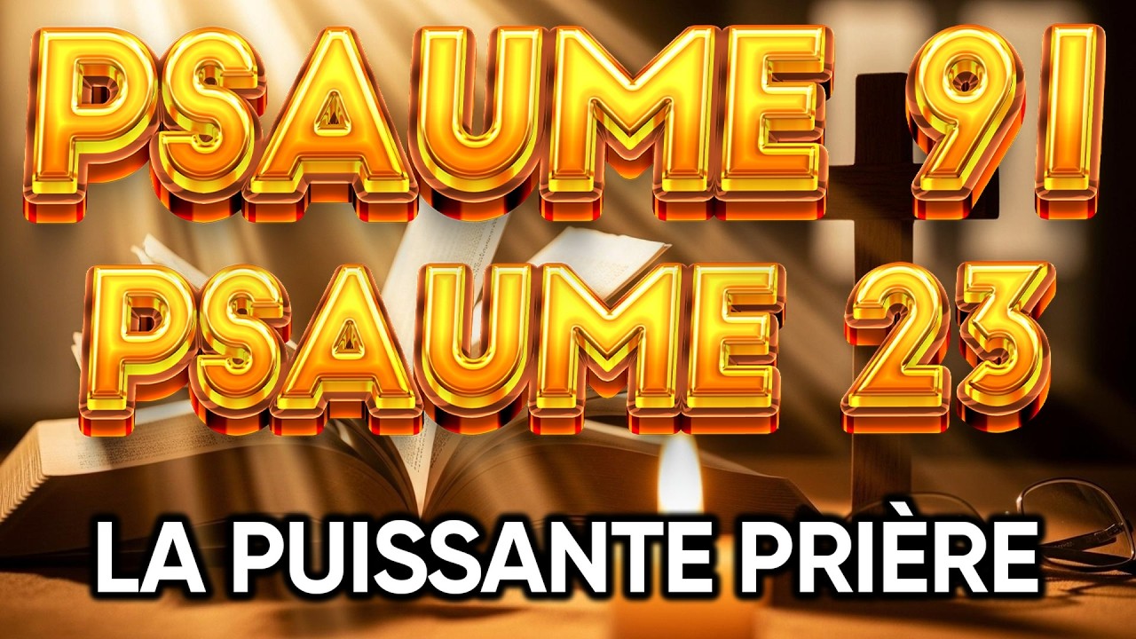 PRIÈRES POUR LE 06 MARS PSAUME 91 ET PSAUME 23   DEUX DES PRIÈRES LES PLUS PUISSANTES DE LA BIBLE 🙏