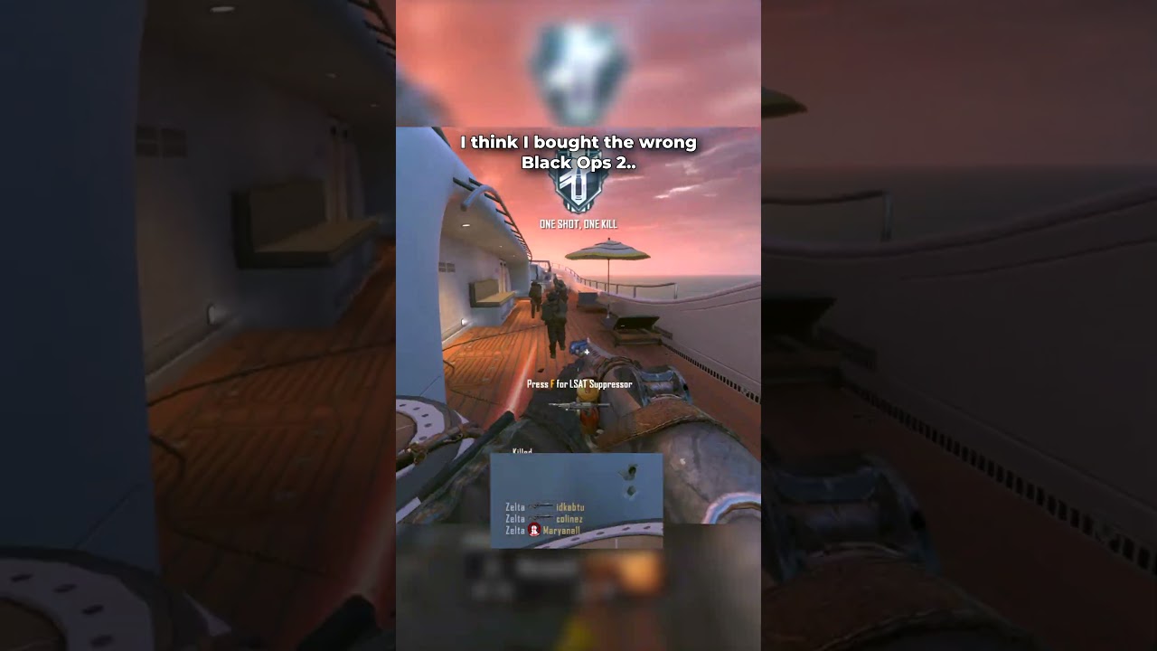 Wrong BO2 😅 #callofduty