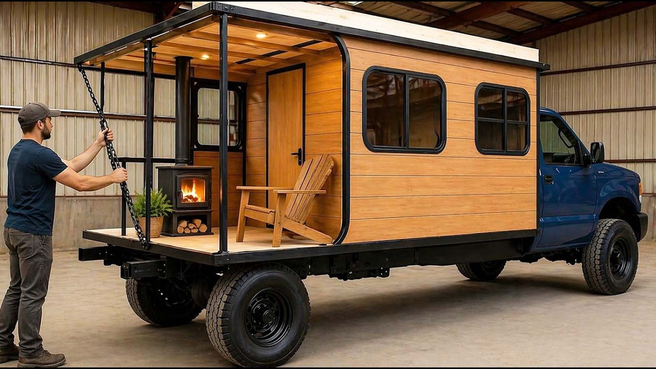 Man Builds The Ultimate 4x4 Camper Truck - Start To Finish By @The Traveling Together Journal