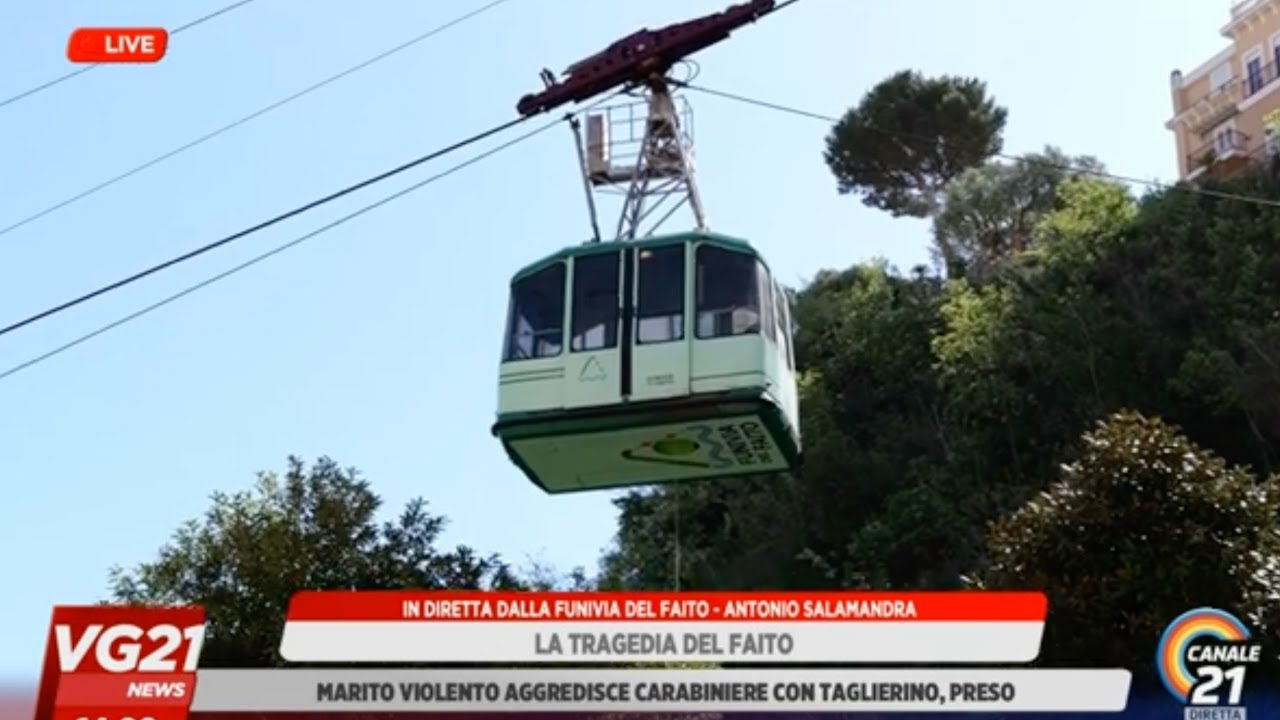SPECIALE VG21 sulla tragedia della FUNIVIA del MONTE FAITO | CANALE 21