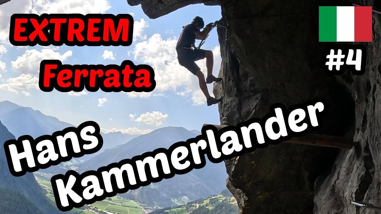 Exponovaná A Obtížná Ferrata Hans Kammerlander | #4