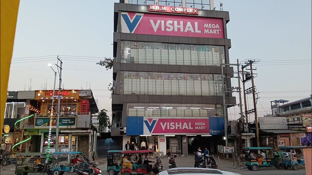 Vishal Mega Mart shopping mall all casual  collections, groceries,......