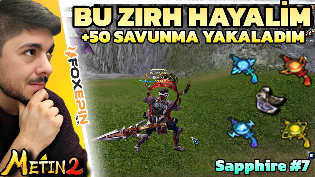 BU ZIRH İÇİN HERŞEYİMİ VERDİM | KULE MACERASI | Metin2 TR Safir #7 #metin2 #metin2tr #sapphire
