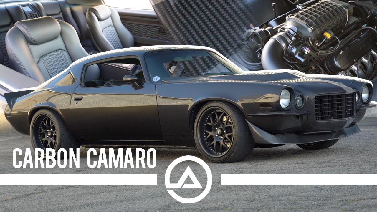 Chevrolet Camaro Z28 Restomod мощностью 700 л.с. с турбонаддувом и большим количеством углеродног...