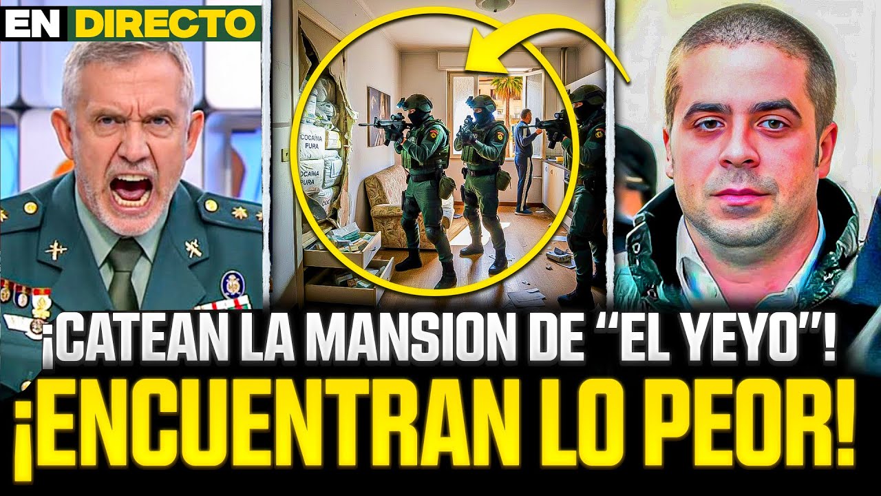 🚨LA GUARDIA CIVIL CATEA LA MANSIÓN DE “EL YEYO”, REY DE LAS NARCOLANCHAS: ENCUENTRAN ALGO TERRIBLE