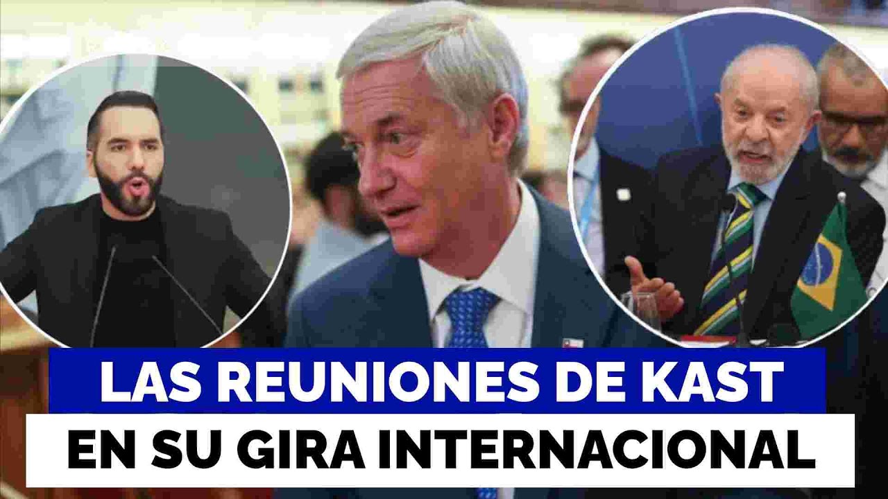 Bukele y Lula Da Silva: Los encuentros que tendrá José Antonio Kast en su cuarta gira internacional
