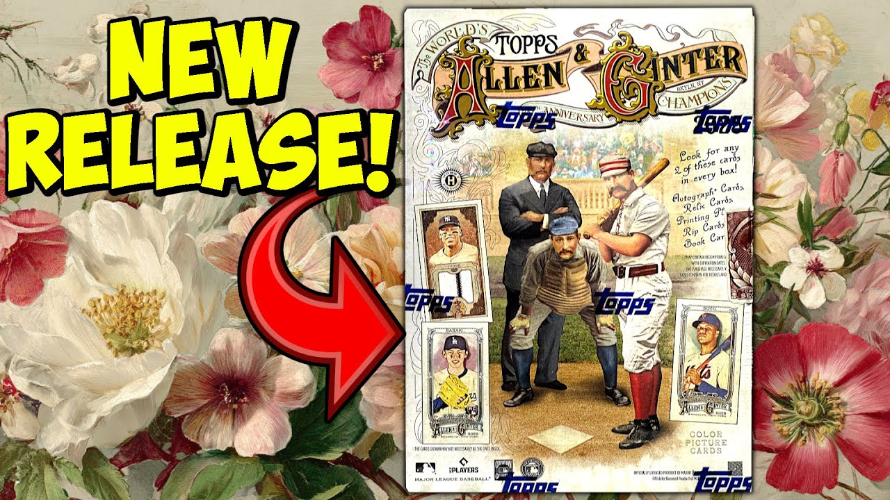 Распаковка Topps Allen & Ginter Hobby 2025 года. Первый взгляд.