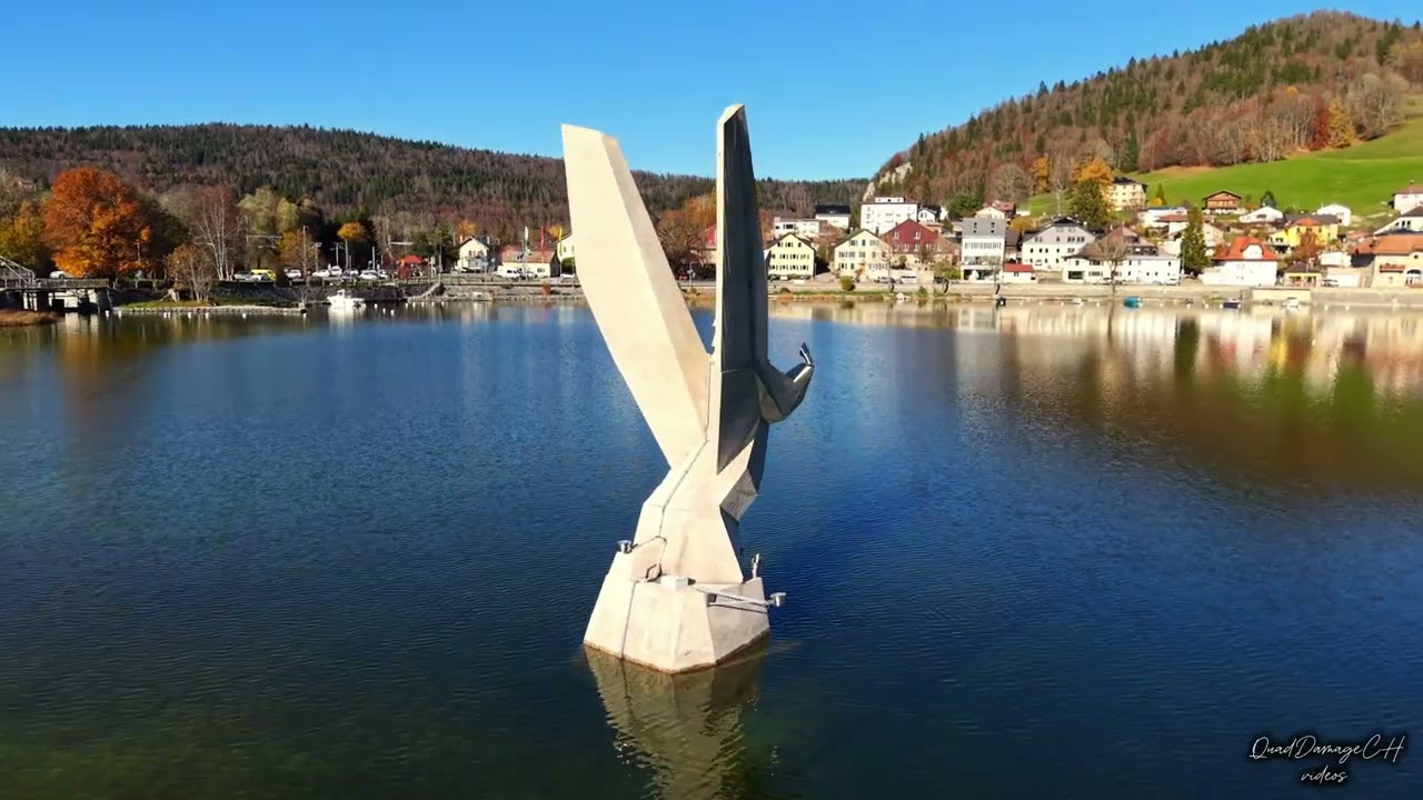 ✨Autumn Journey to Dent de Vaulion  Vallée de Joux & Lac de Joux  4K Cinematic Drone & Insta360 🍂🏔️