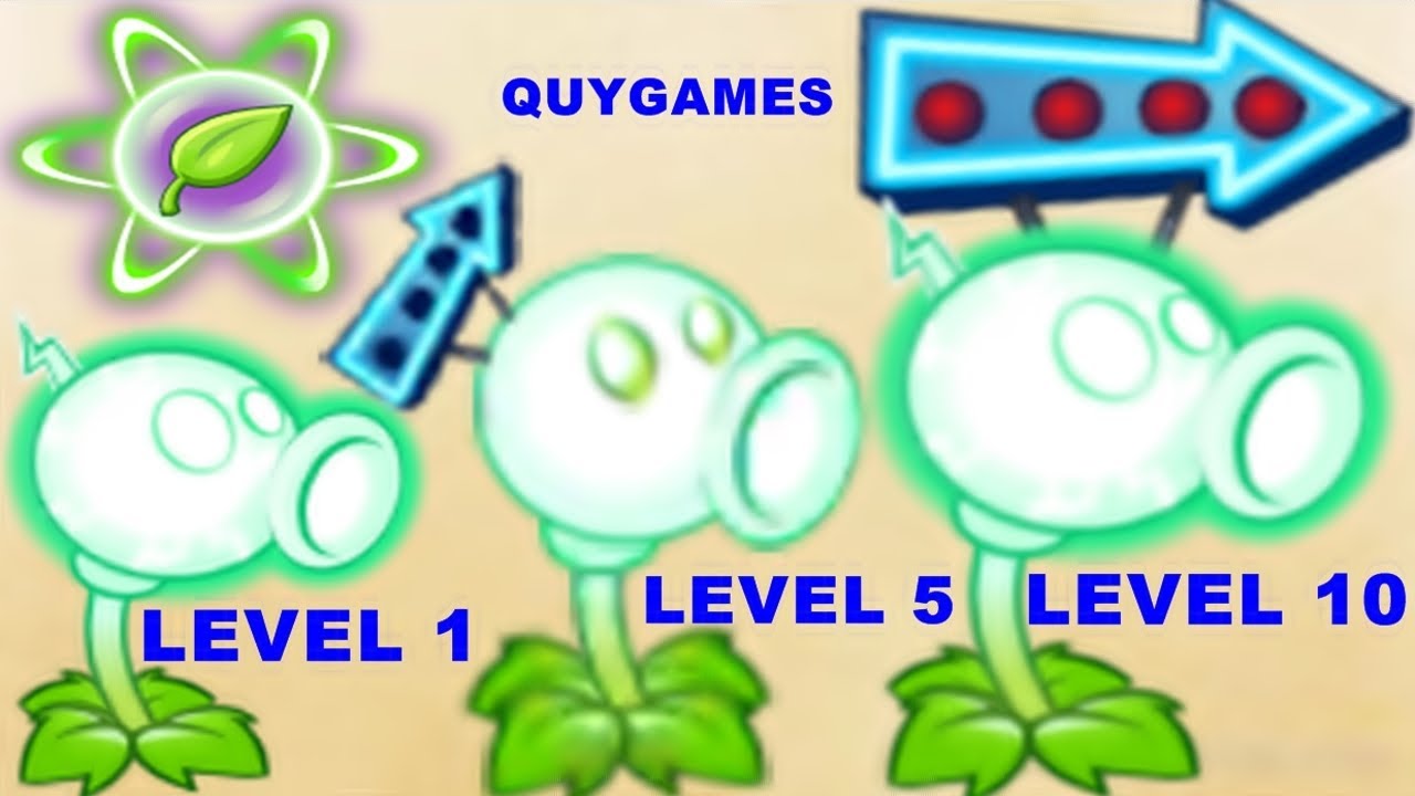 Electric Peashooter Pvz2 Level 1-5-Max Level in Plants vs. Zombies 2: Gameplay 2017