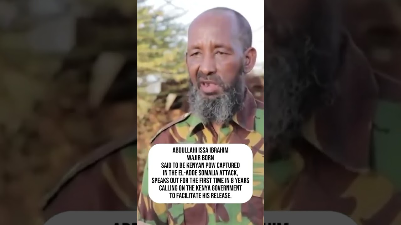 A KDF soldier held captive by the Al-Shabab militants #Kdf #Trending #Rednoteapp