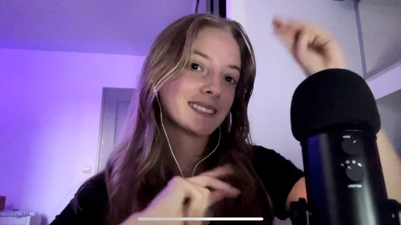 Ma première vidéo ASMR ✨