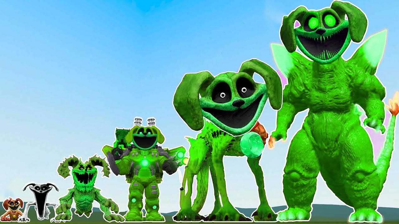NEW EVOLUTION DOGDAY GODZILLA ULTIMATE ! POPPY PLAYTIME CHAPTER 3 in GARRYS MOD