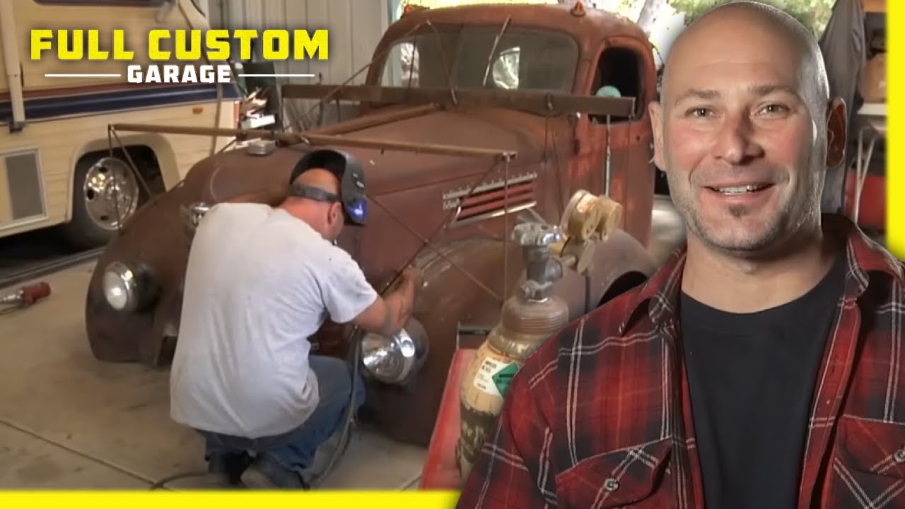 Master Metalman Builds Insane 1948 Tilt Nose Truck | Full Custom Garage