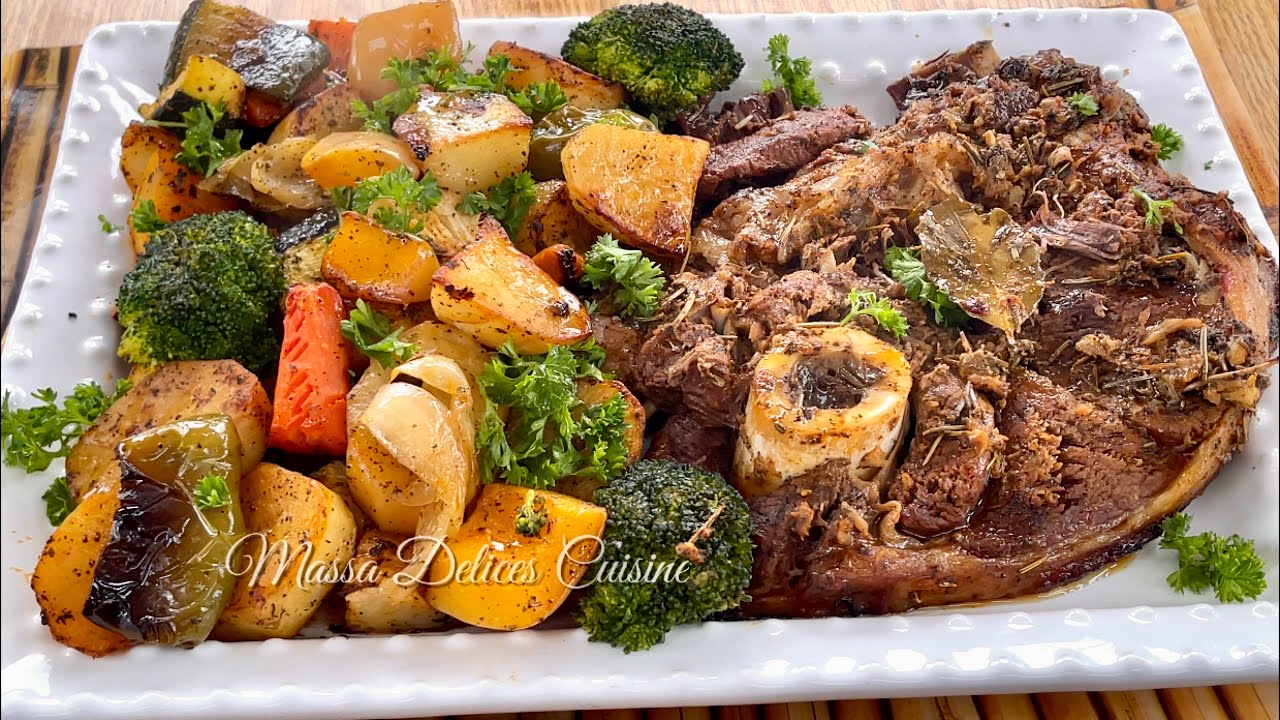 Viande Tendre et Juteuse R&ocirc;tie au Four avec une Bonne Marinade