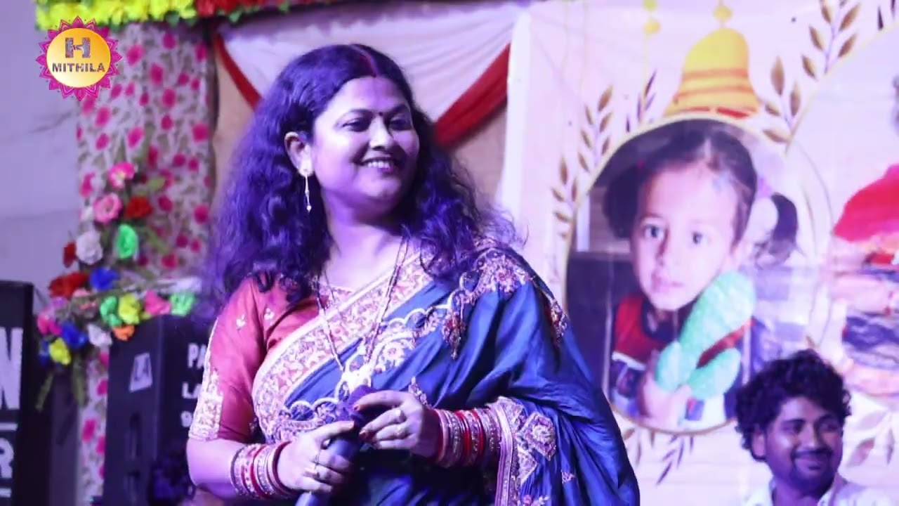 पुनम मिश्रा का मैथिली झमकौआ लोक गीत झुमका बंगाल के | poonam mishra stage show