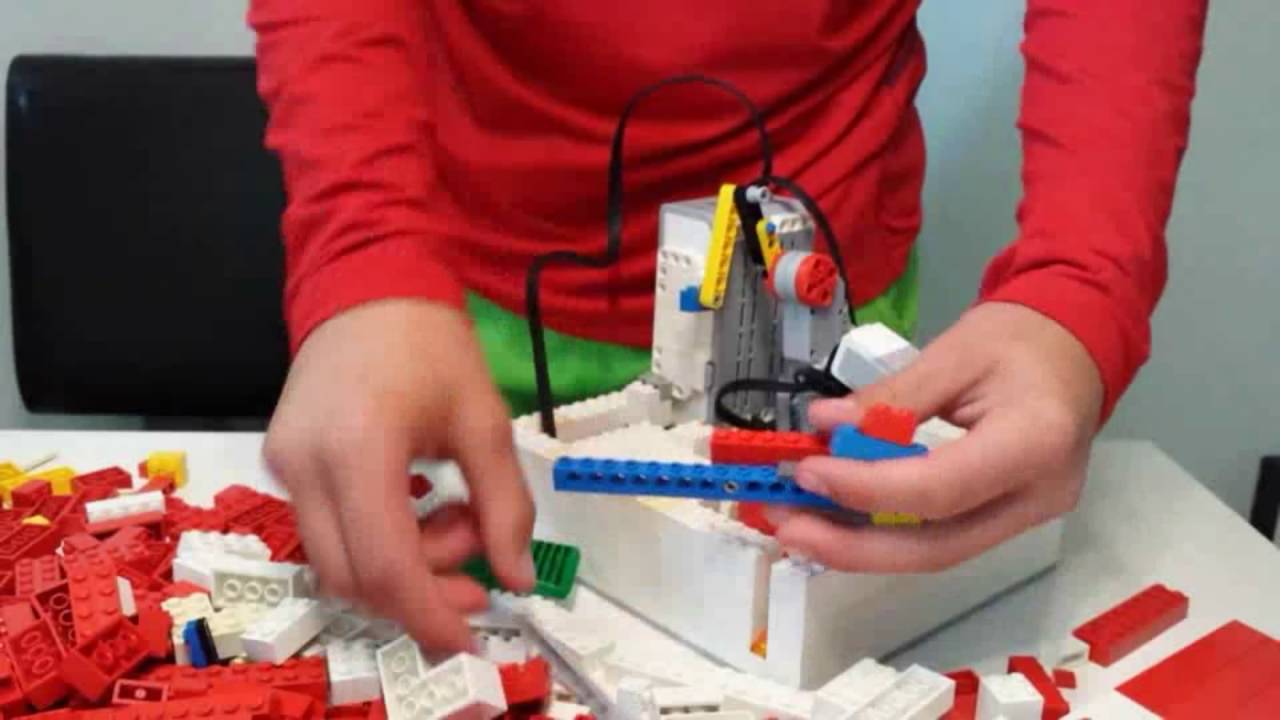 Lego Kaubonbon Automat bauen