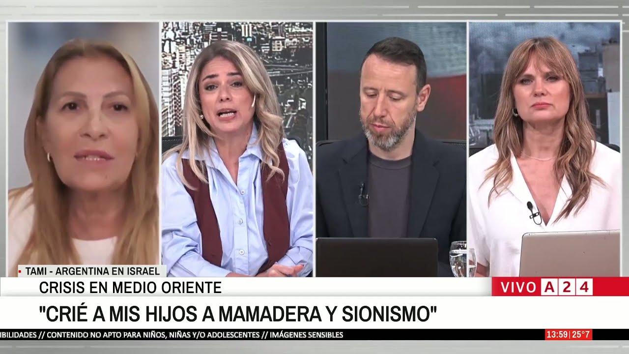 📢 GUERRA EN IRÁN: ES ARGENTINA, VIVE EN ISRAEL Y SUS HIJOS ESTÁN EN EL EJÉRCITO