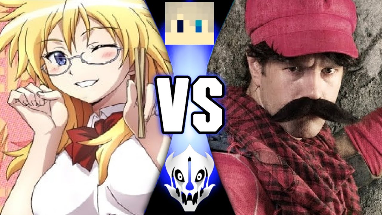Versus: Ayame Shaga (Ben-to) V.S Mario (Mario Warfare) -Sans Núñez YL-