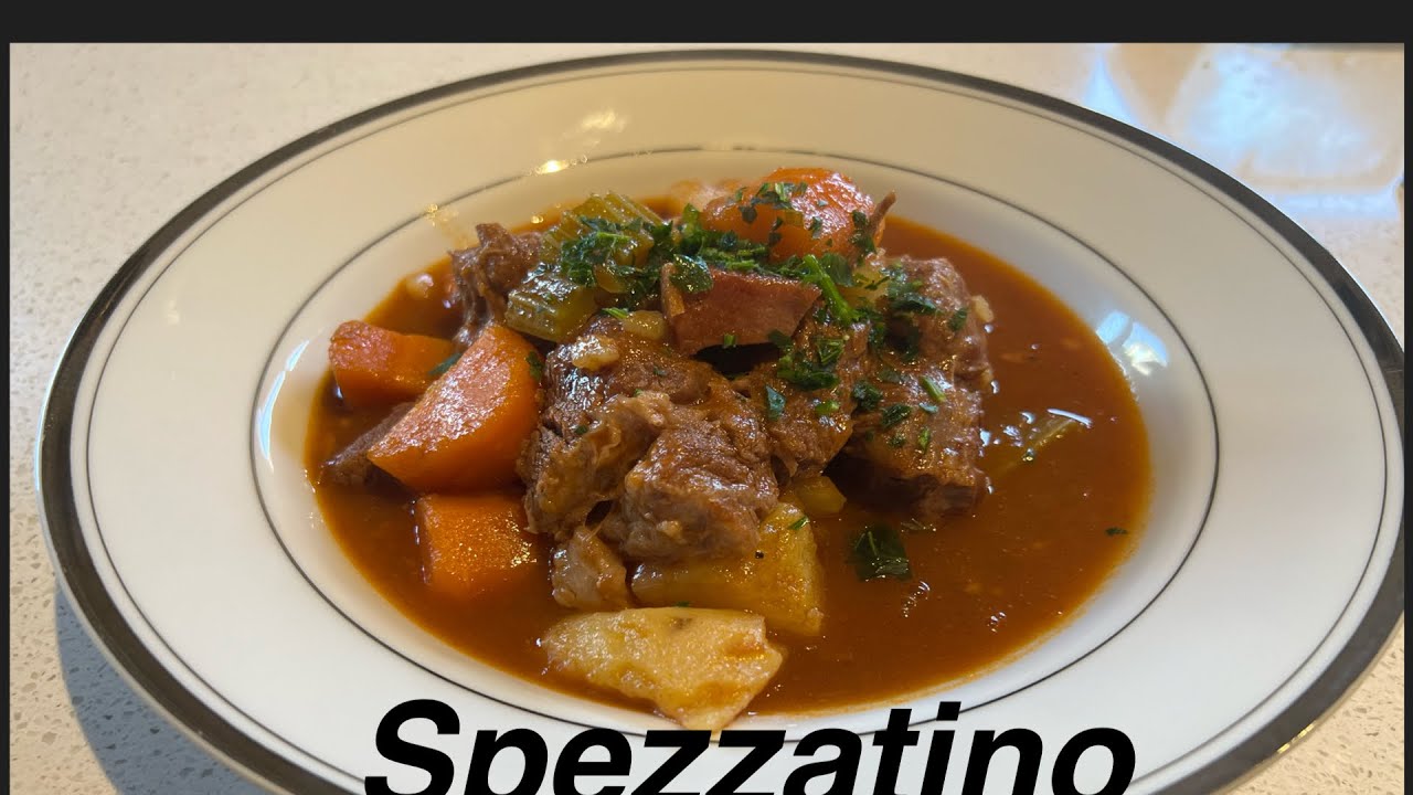 How to make Italian beef stew ..SPEZZATINO .