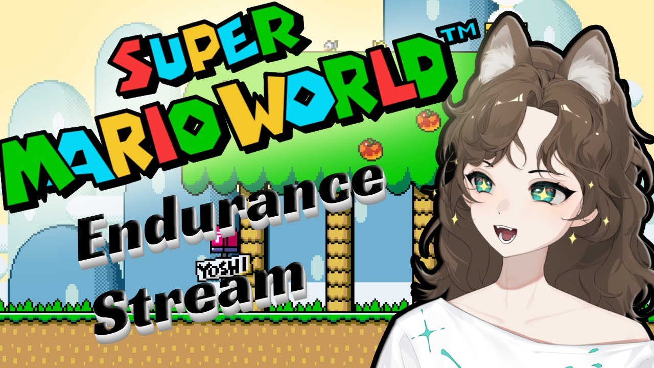 [Super Mario World] Can we beat it in one sitting? Endurance Stream ~!