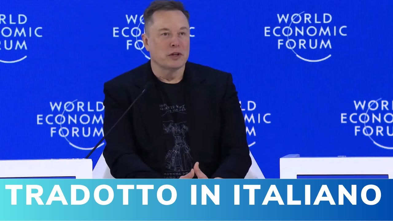 Svizzera – Davos: Elon Musk su robot e futuro dell’umanità