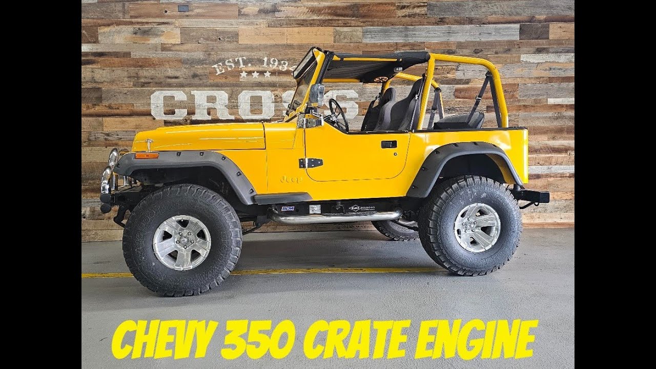 350 V8 Swap в этом отреставрированном Jeep Wrangler YJ!