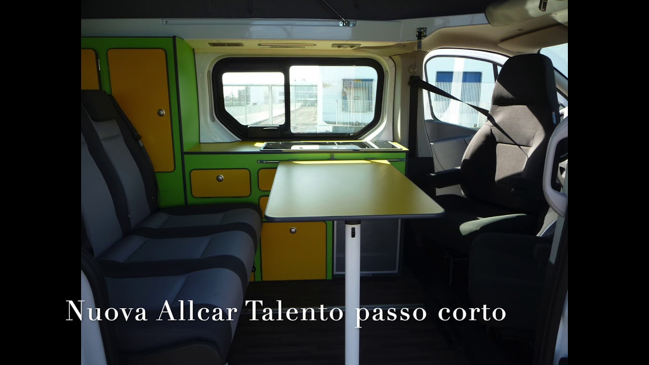 Nuova Allcar MyWay T499 su Fiat Talento passo corto