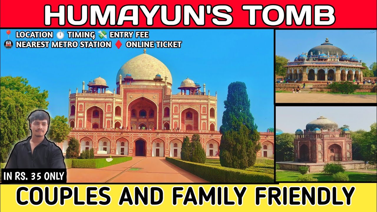Humayun's Tomb Delhi || The Most Famous & Visited Historical Monument of Delhi - Humayun's Tomb ||