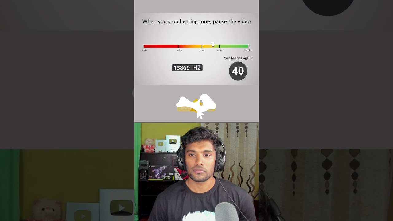 How Old Are Your Ears ? Hearing Test