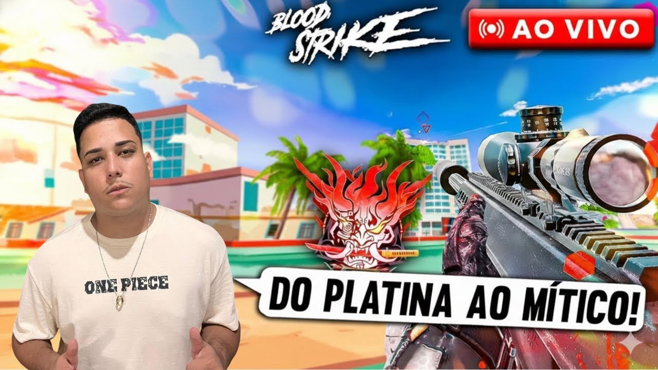 🔥  BLOOD STRIKE 🔥  PLATINA AO MITICO  🔥  BORA JOGAR  🔥