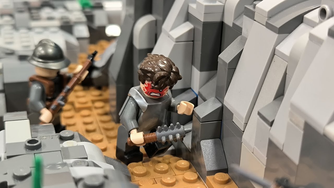 LEGO WW1 Monte Grappa Battle MOC