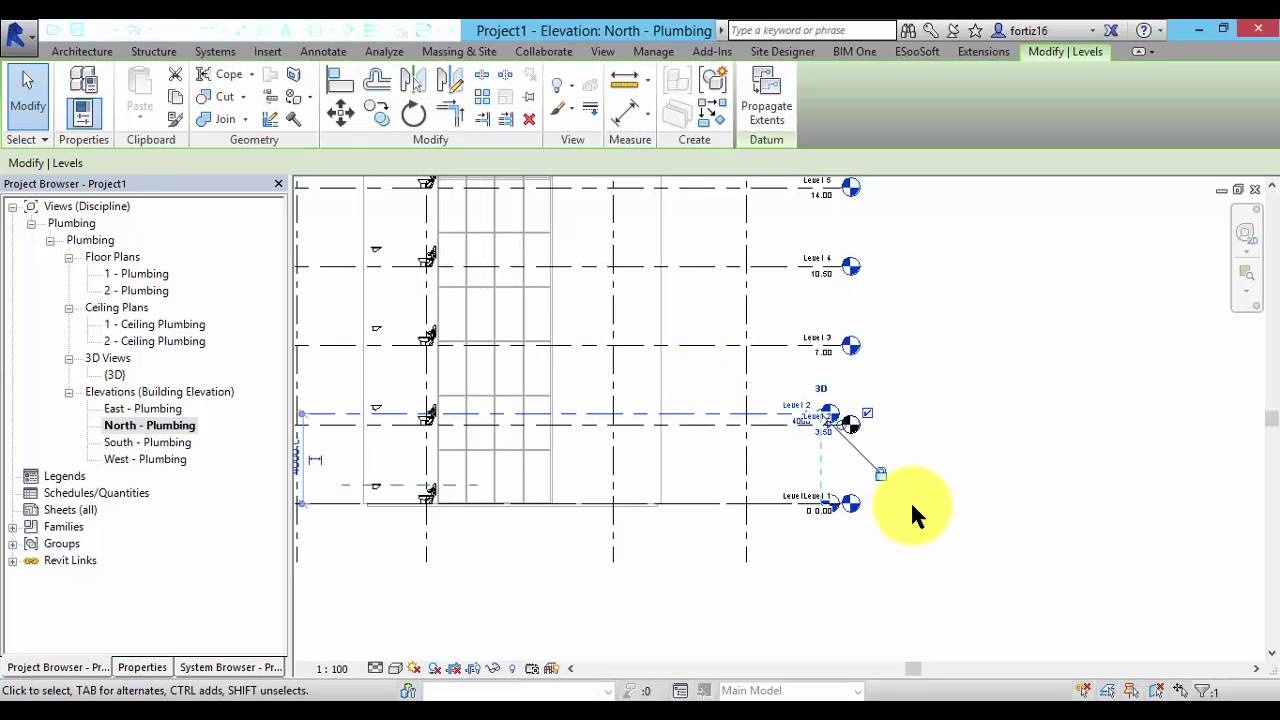 Revit MEP | 3 - Vinculación Plantilla Plomeria