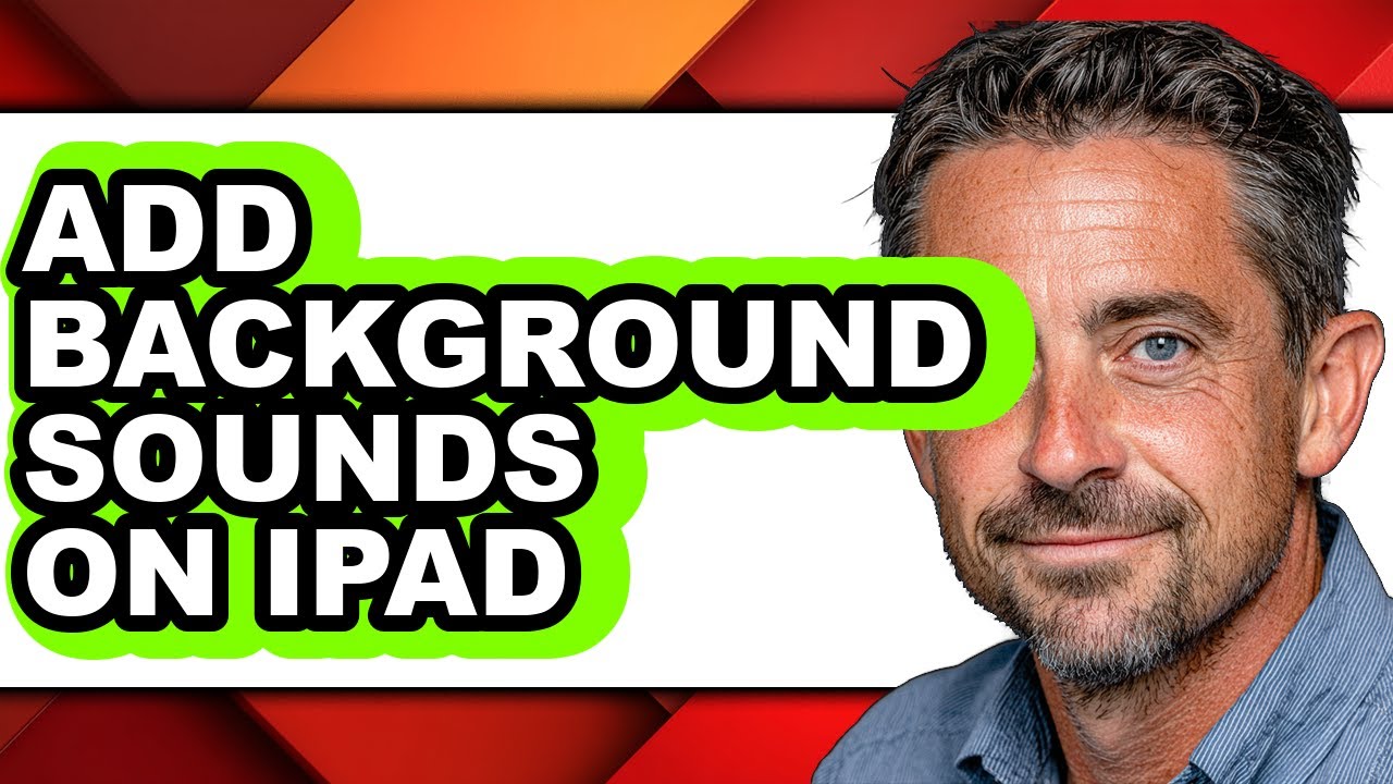 How to Add Background Sounds on Ipad (easy Method)