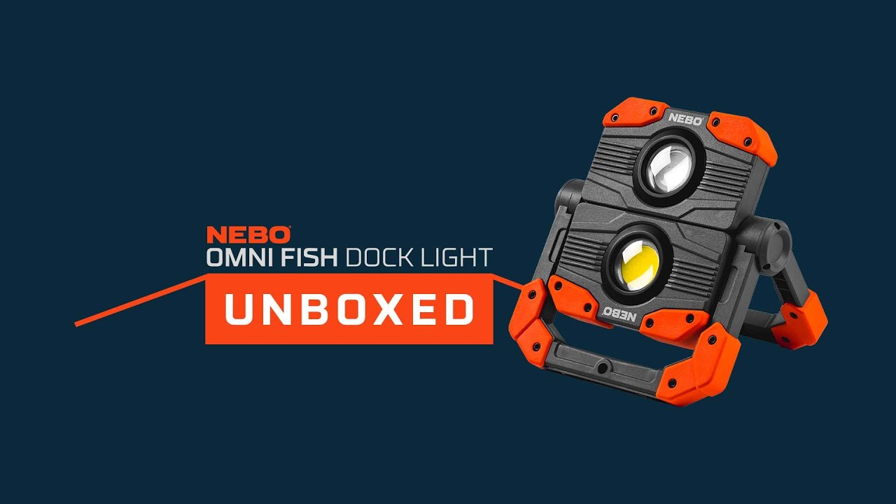 NEBO OMNI 2K Fish Dock Light Unboxing