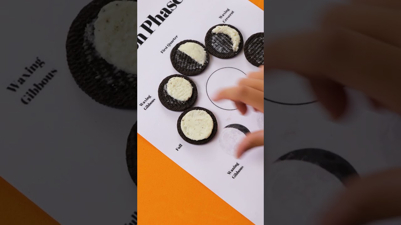 Learn Moon Phases With Oreo 🌔 Fun Hack!