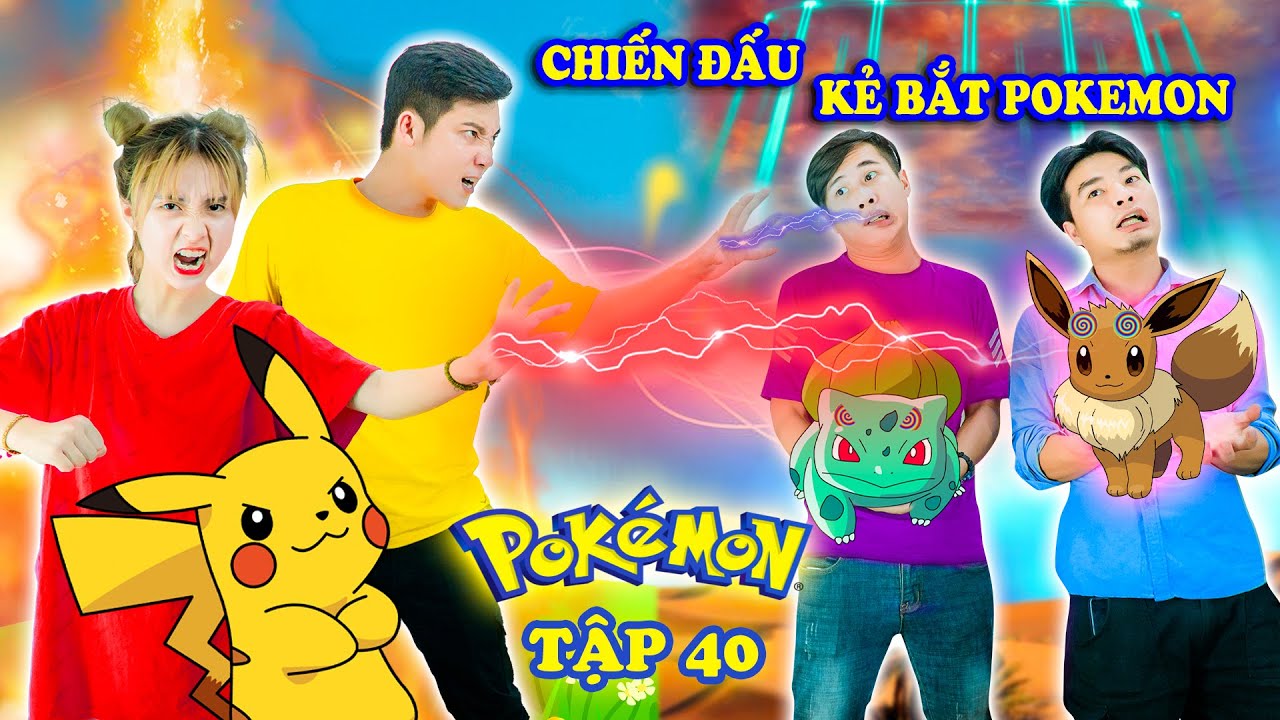 Hạt Tiêu Chiến Đấu Với Những Kẻ Săn Bắt Pokemon Ở Khu Rừng Sinh Thái 💕 Pokemon Tập 40 - Phim Táo TV