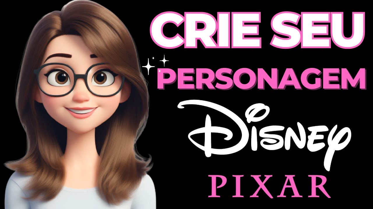 🎨✨ Como Criar o Seu Personagem Disney Pixar, Nova Trend das Redes Sociais