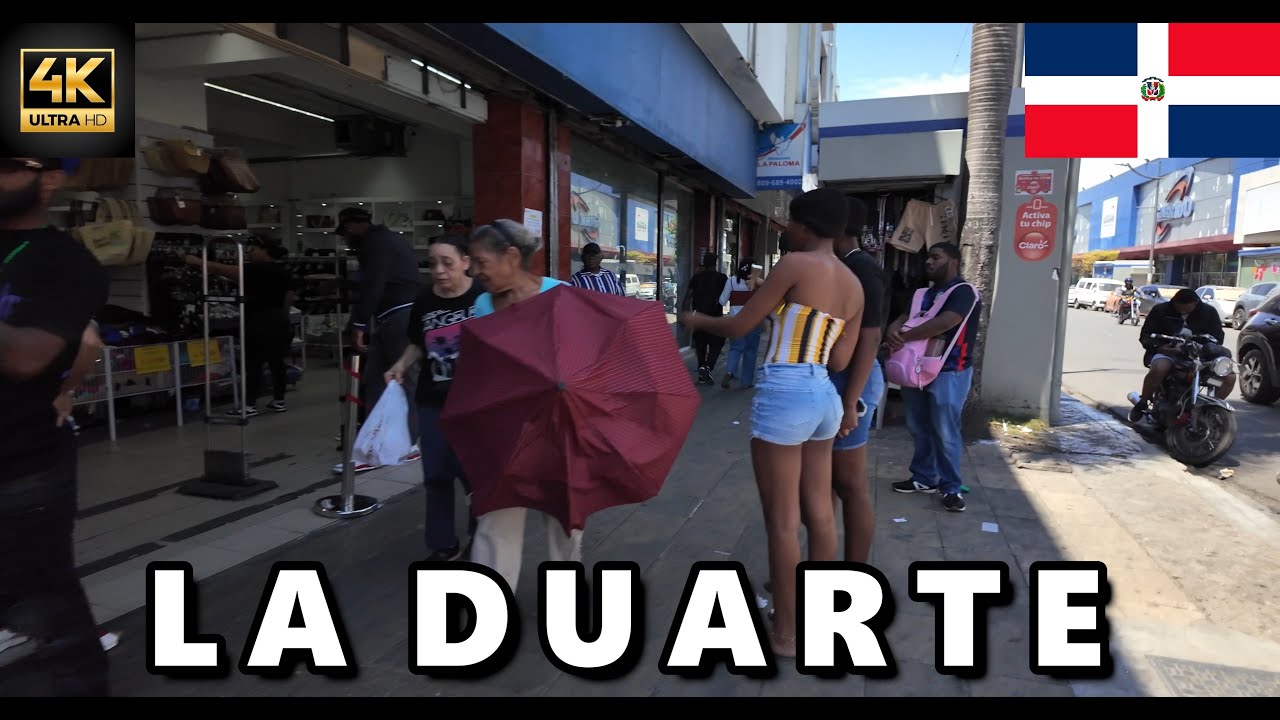 4k Walking Tour -  They Call Them Tubis!  Santo Domingo La Duarte Dominican Republic