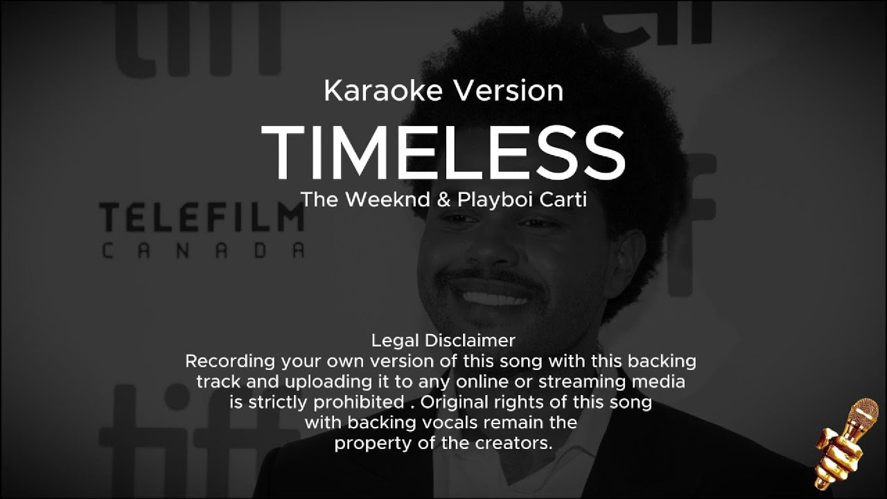The Weeknd, Playboi Carti - Timeless (Karaoke Version)