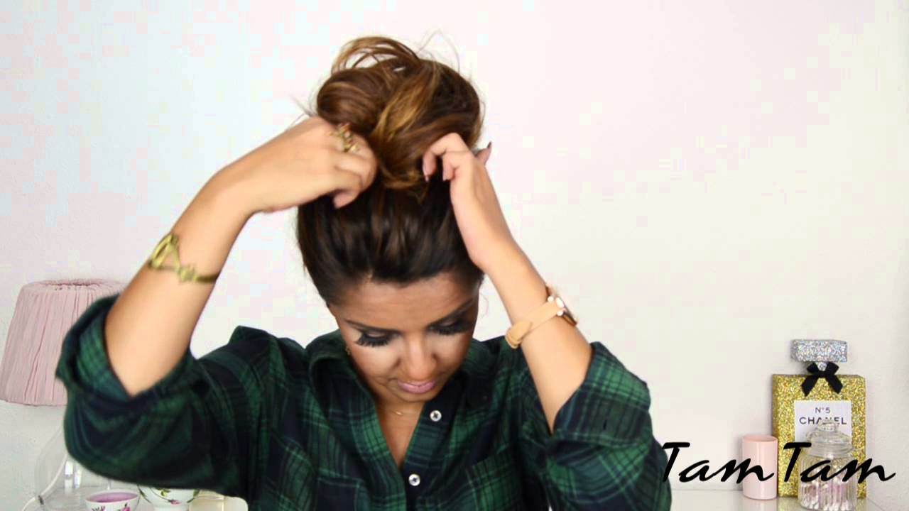 Messy High Bun I super leicht!!