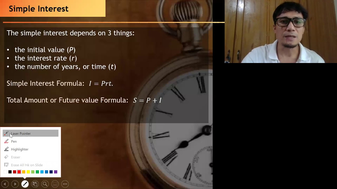 Simple Interest and Compound Interest Examples part 1