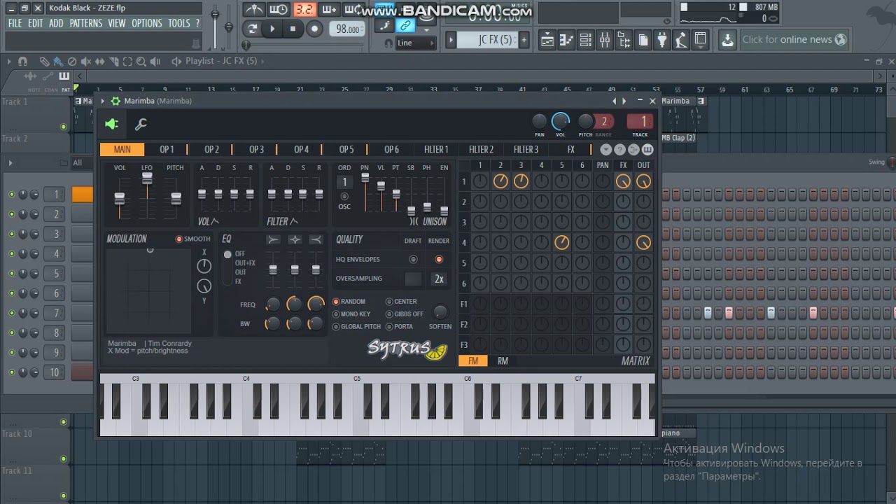 Kodak Black - ZEZE (feat. Travis Scott & Offset) FL Tutorial remake by daipleh