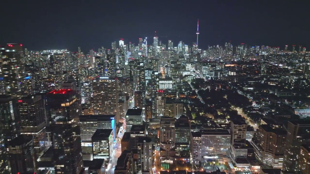 Toronto Night Flight