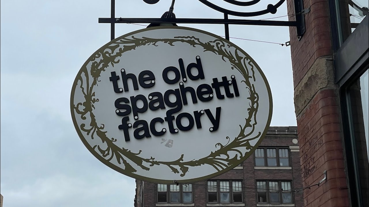 Never Dull moments when at Old Spaghetti Factory